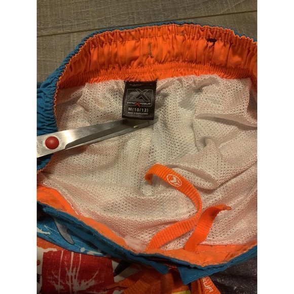 Zeroxposur Youth Swim Trunks Board‎ Shorts Size Medium 10/12 - Picture 10 of 10